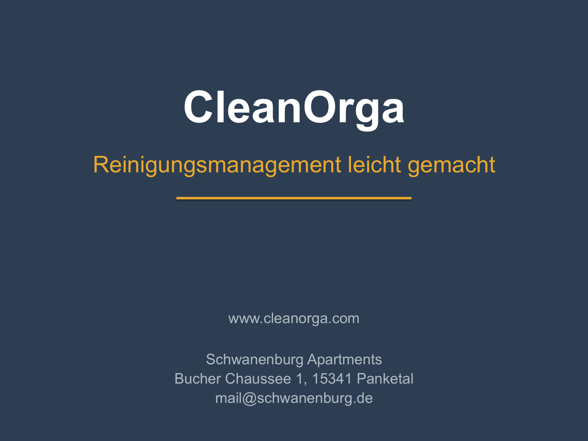 CleanOrga Screenshot 1